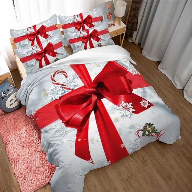 girls christmas bedding