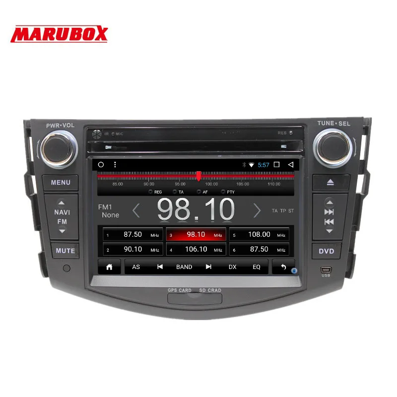 

MARUBOX 2Din 4 Core 7" Android 6.0 For TOYOTA RAV4 GPS Bluetooth Audio DVD Stereo Radio Car Multimedia Player System 7A106R16