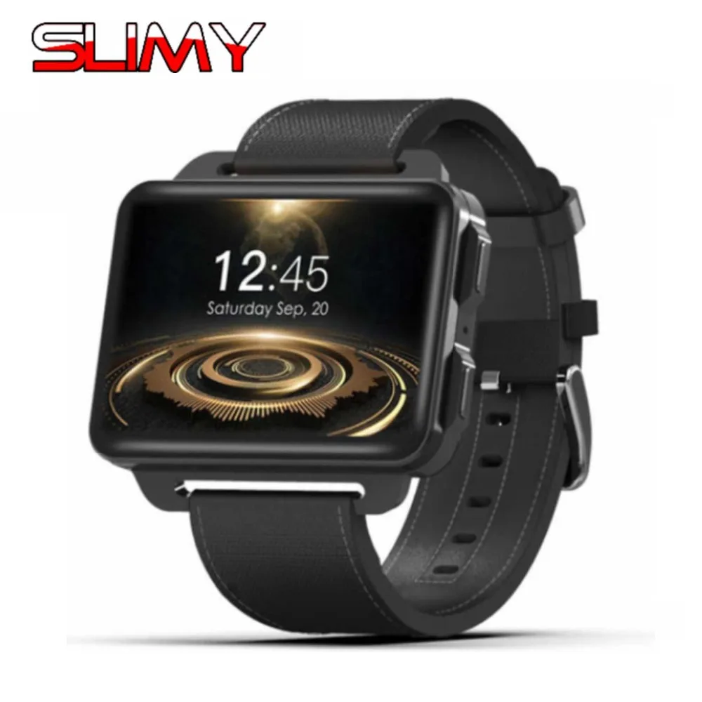 

Slimy New DM99 3G Smart Watch Android 5.1 OS Supper Big Screen 1200 Mah Battery 1GB+16GB Wifi Take Video Smartwatch PK LEM4 Pro