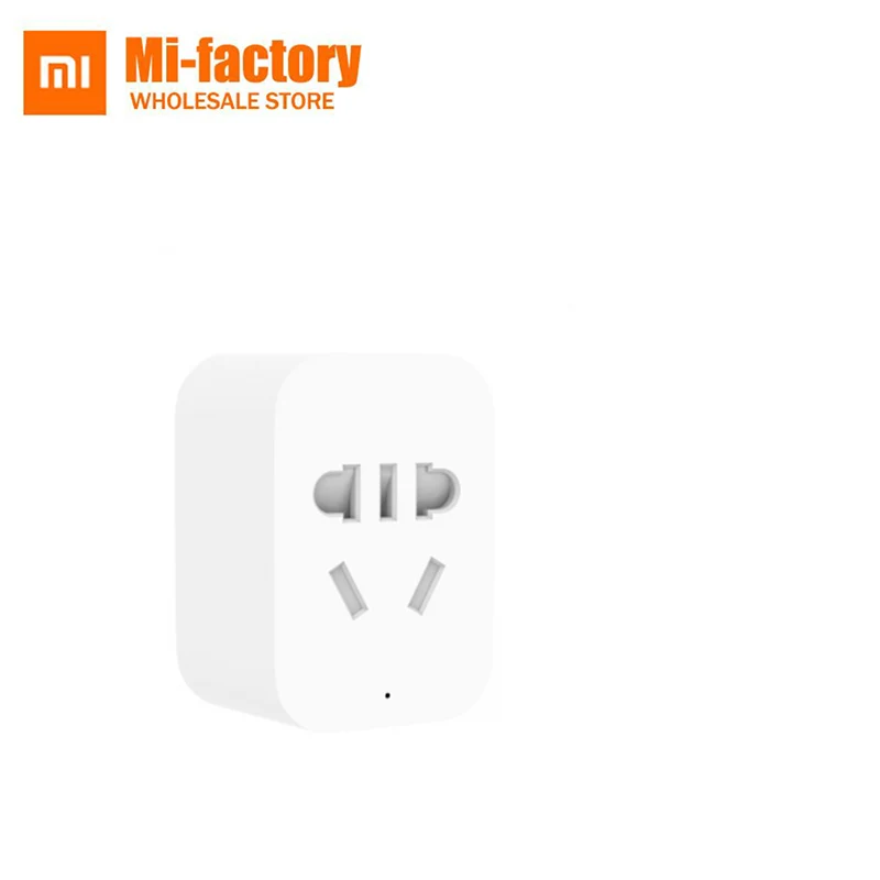 

Original Xiaomi Zigbee Smart Socket Plug Wireless WiFi Switch Zigbee Socket WiFi APP Wireless Control Switches EU US AU Plug