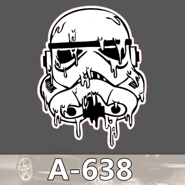 A 638 Star Wars Waterproof Cool DIY Stickers For Laptop Luggage Fridge Skateboard Car Graffiti Cartoon