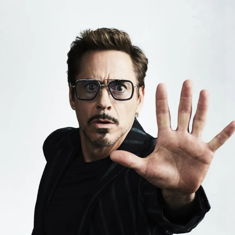 Ironman glasses Edith Sunglasses Spider Man 3 glasses Retro Sunglasses men&women Radiation Protection Anti-UV Decoration Glasses