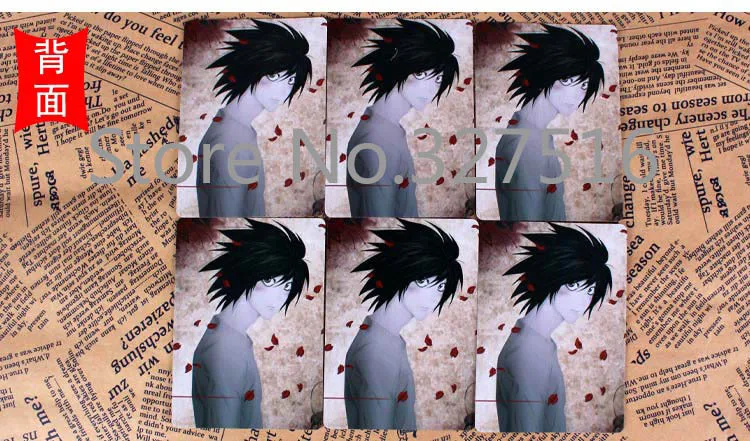 Новинка! 54 шт./компл. игральные карты из аниме Death Note бесплатная доставка|death note|anime