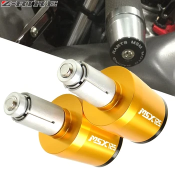 

Motorcycle CNC Aluminum Handlebar Grips Bar Ends Handle bar Grip Cap Slider For HONDA MSX125 MSX 125 2014 2015 2016 2017 2018