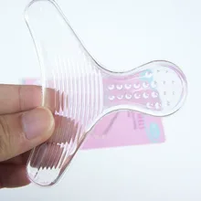 Фалт ноги высокий каблук ортопедический супинатор ортопедический Спортивная беговая Обувь гелевые стельки мягкие вставки 1 пара = 2 шт PS76