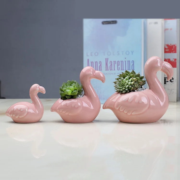 Pink-flamingo-vase-flower-pot-creative-fleshy-flower-pot-desktop-potted-ceramic-flamingo-crafts-statue-toy (2)