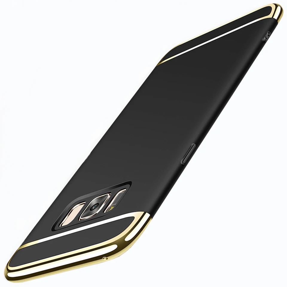

Luxury Ultra Thin 3 in 1 Shockproof Cover Case For Samsung Galaxy S8 S7 S6 edge Plus for J5 J7 2016 A3 A5 A7 2017 Prime Case