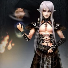 Oueneifs roke feeple65 fairyland bjd sd 1/3 modelo do corpo do bebê meninas meninos bonecas olhos de alta qualidade brinquedos loja resina(China)