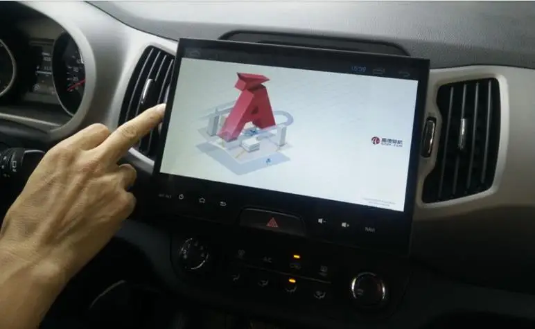 

Free shipping 9" android 6.0 car navigaiton system for Kia Sportage with Quad core CPU 1024x600 HD capacitive screen 16G ROM