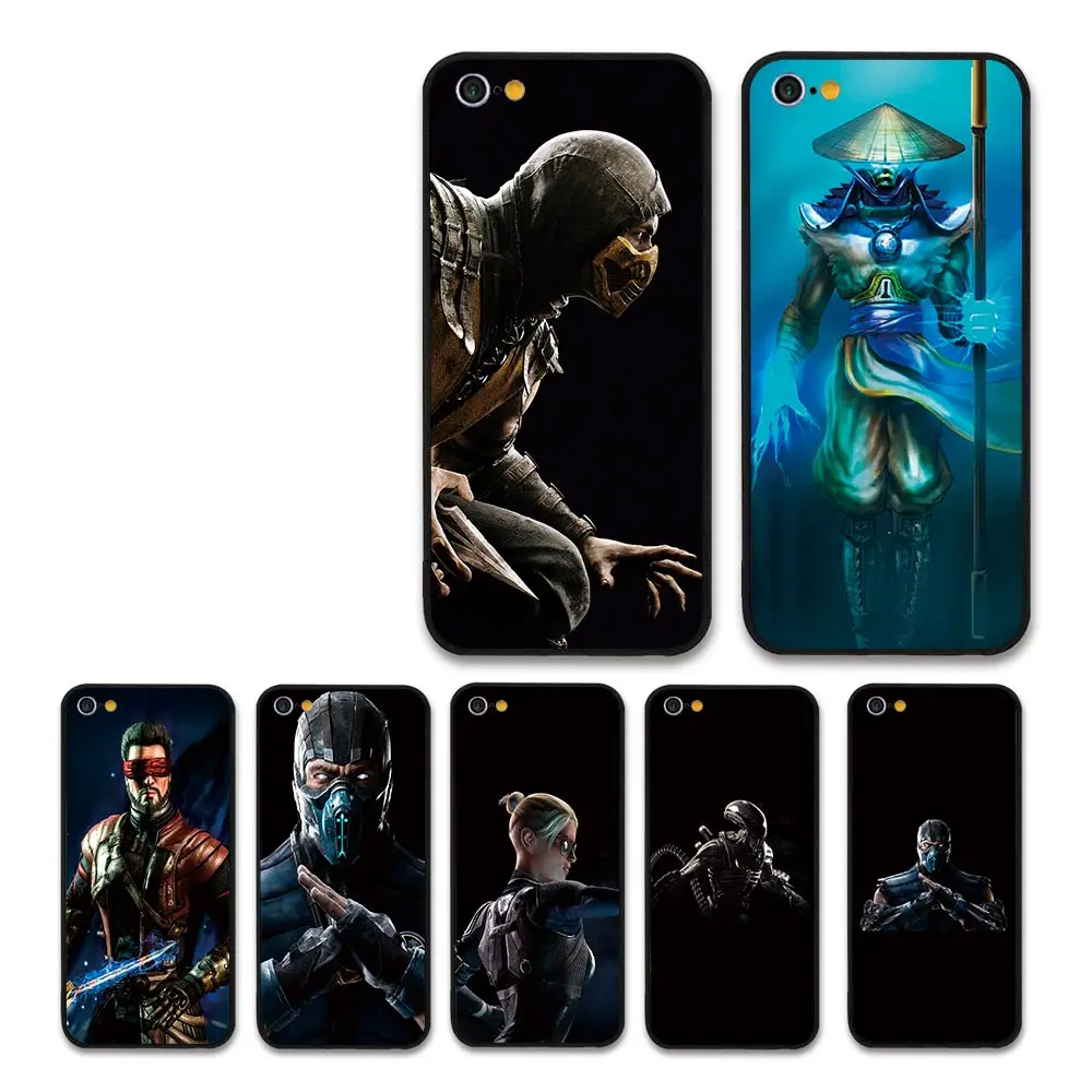 

Mortal Kombat X Logo luffy Shell Plastic Hard Back case For iPhone 5 6 7 8 8plus/7plus/6plus Cover for iPhone X case