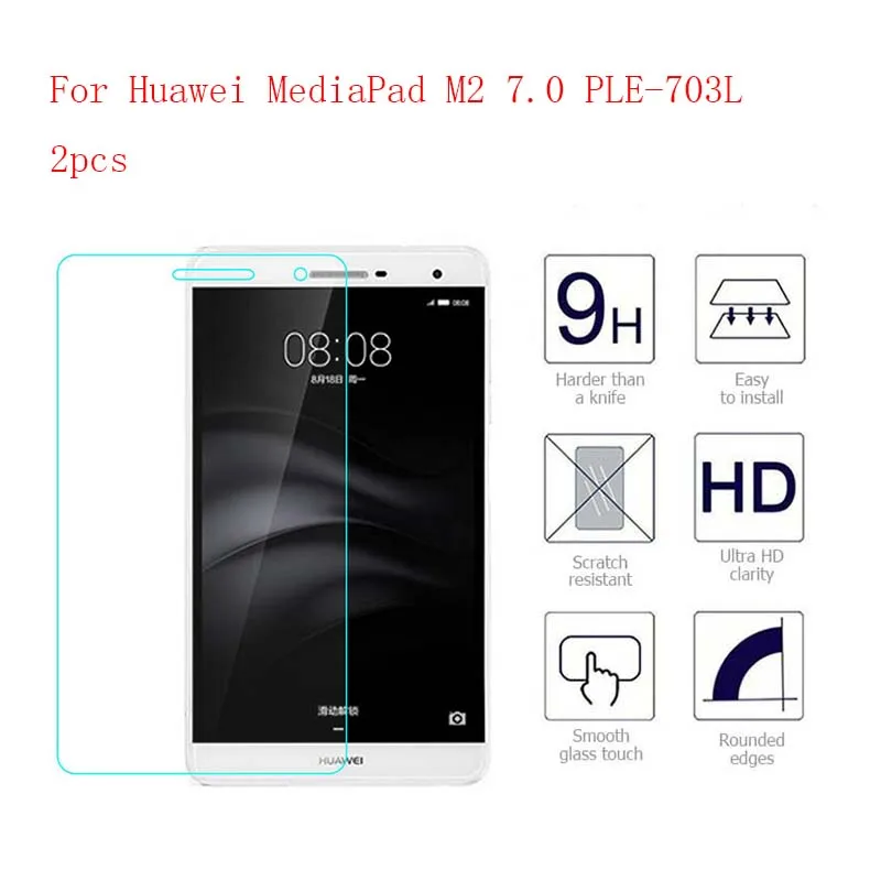 Ультратонкое закаленное стекло для планшета Huawei MediaPad M2 7 0 PLE-703L Защитная пленка