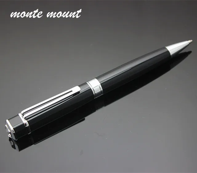 MONTE MOUNT Black Ballpoint Pen stationery office business luxury
