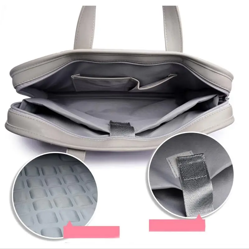 Fashion Large Capacity laptop bag women Laptop briefcase Case Bag for Notebook Handbag shoulde rbag 12 13.3\