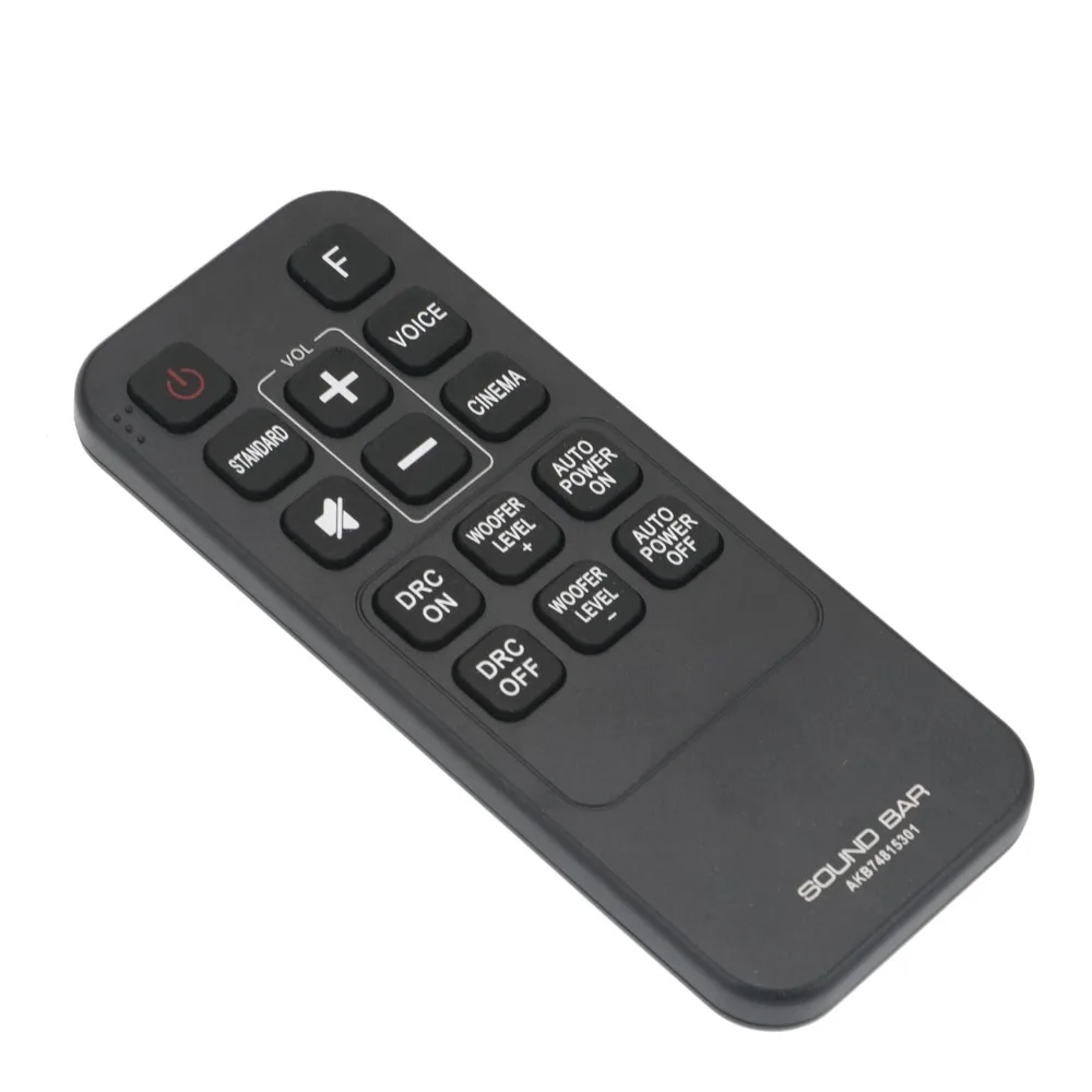 Новый пульт дистанционного управления AKB74815301 для LG Soundbar S55A3 D LAS454B S45A1 LAS453B