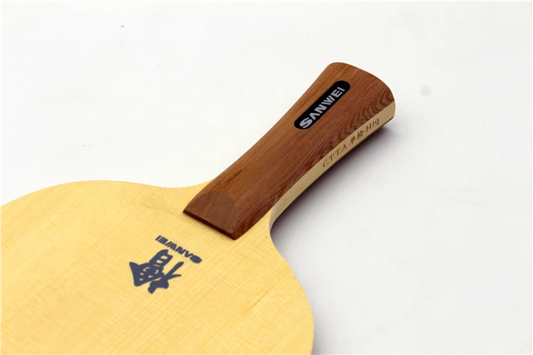 Оригинальный SANWEI H10 (1 Ply HINOKI) лезвие для настольного тенниса твердое Cypress Пинг Понг