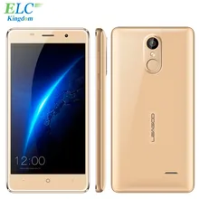 Original Leagoo M5 Mobile Phone Android 6.0 MT6580A Quad Core 2GB+16GB 5.0 inch Metal Frame 3G WCDMA Fingerprint ID Cellphone(China (Mainland))