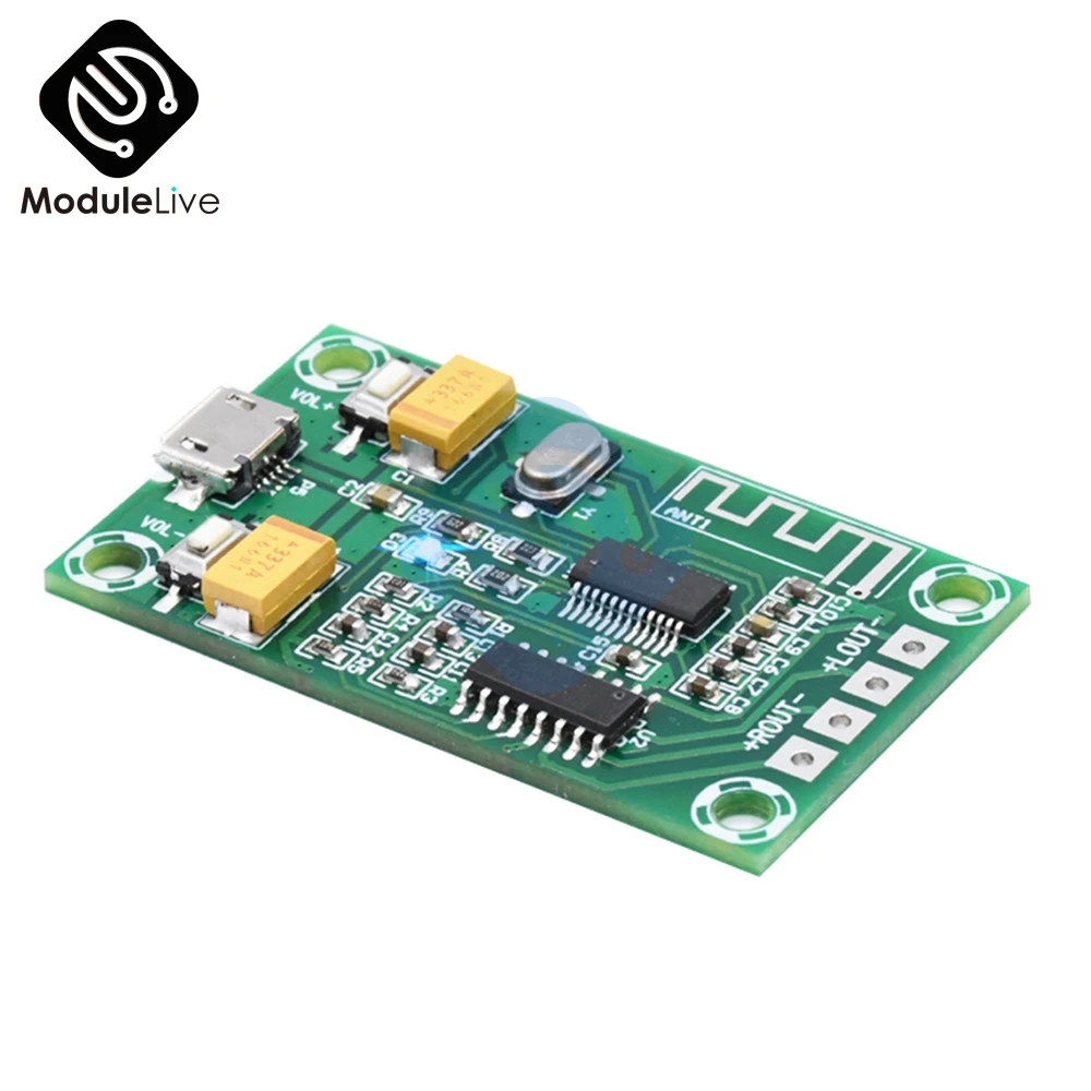 

Bluetooth Digital 3W+3W Dual Double 3W PAM8403 2CH 2 Channel Class D Audio Amplifier Board 5v XH-A151 Module Replace Class AB