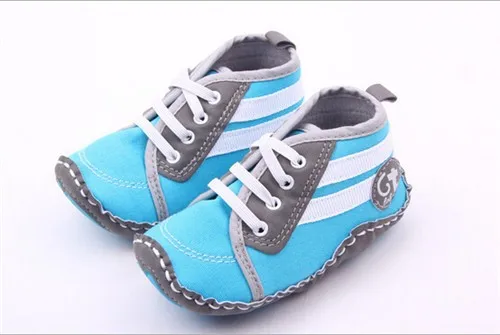 2015 высокое качество холст Обувь для младенцев резиновой подошвой новорожденных Обувь для малышей