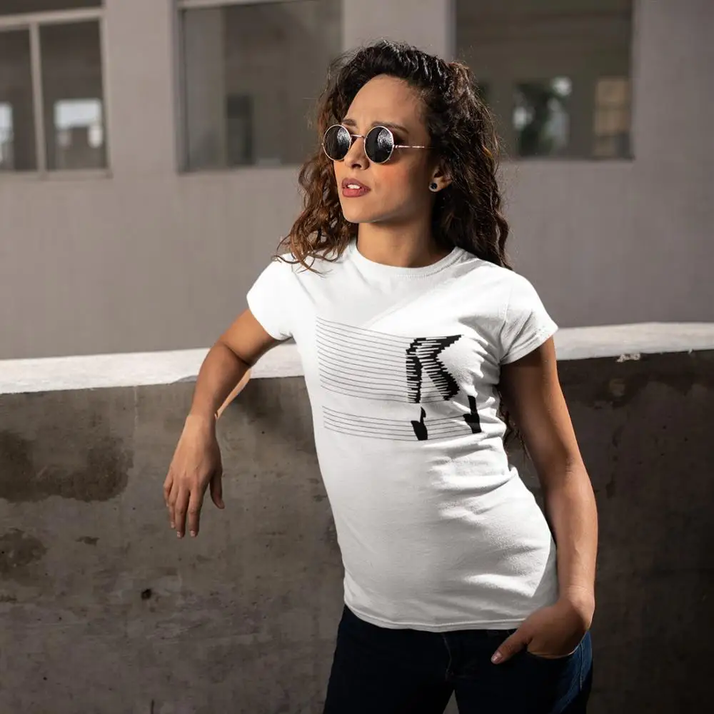 100 Cotton Ladies Tee Shirt 