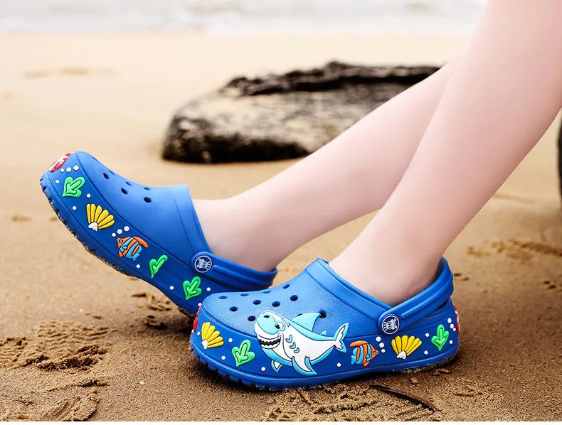 2017 New fashion children garden shoes children cartoon sandal babies summer slippers high quality kids garden children sandals (11)