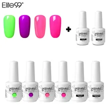 6 шт.) Elite99 Гель-лак для ногтей для маникюра УФ светодиодный лак для ногтей Гибридный Полупостоянный Гель-лак дизайн ногтей Инструменты Набор для ногтей