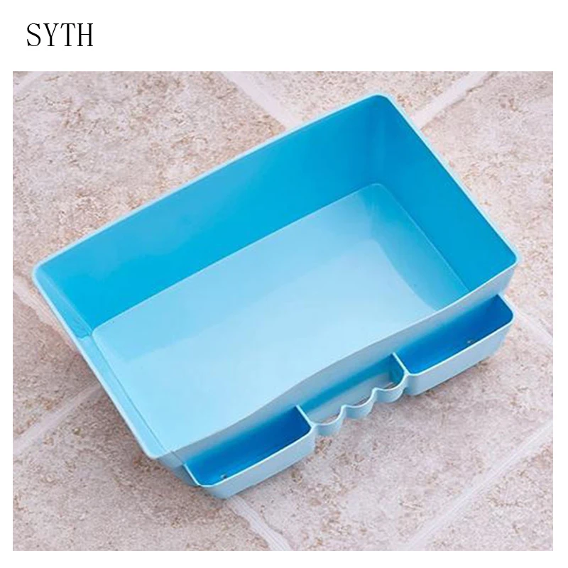 SYTH большой емкости косметический Органайзер для макияжа ящики для хранения Бин пластиковый ящик для хранения рабочего стола для мелочей моющийся дизайн Organizador