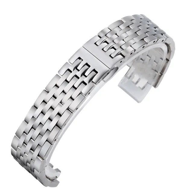 Shi Shi Tian Su Li Rock steel band 1853 strap male steel band T41 stainless steel strap accessories watch chain 19mm
