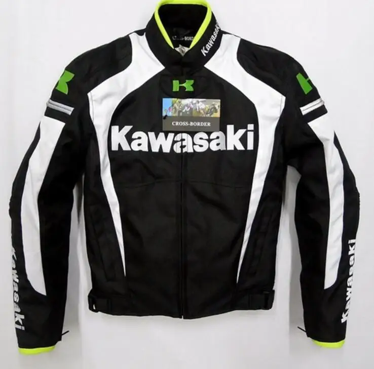 

Free shipping for 2014 kawasaki autorcycle motor jacket coat newK