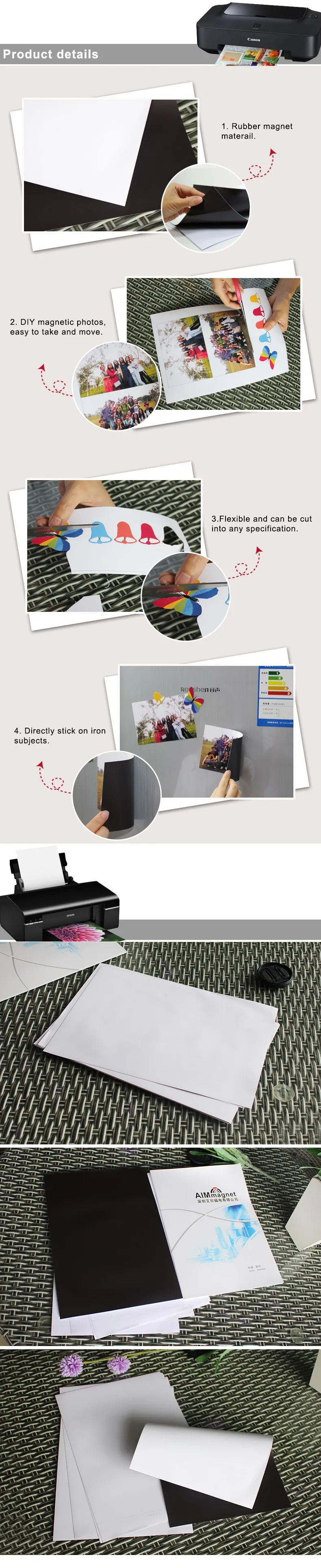 magnetic photo paper