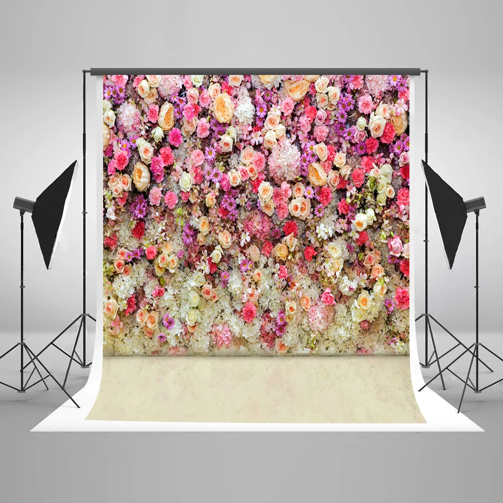 Kate 5x7 Backdrop Classical Photography Backdrop Cotton Seamless Flower