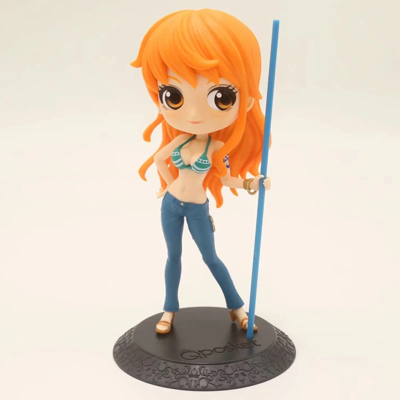 

QPosket Cute Anime One Piece Nami Figure Model Toys 15cm