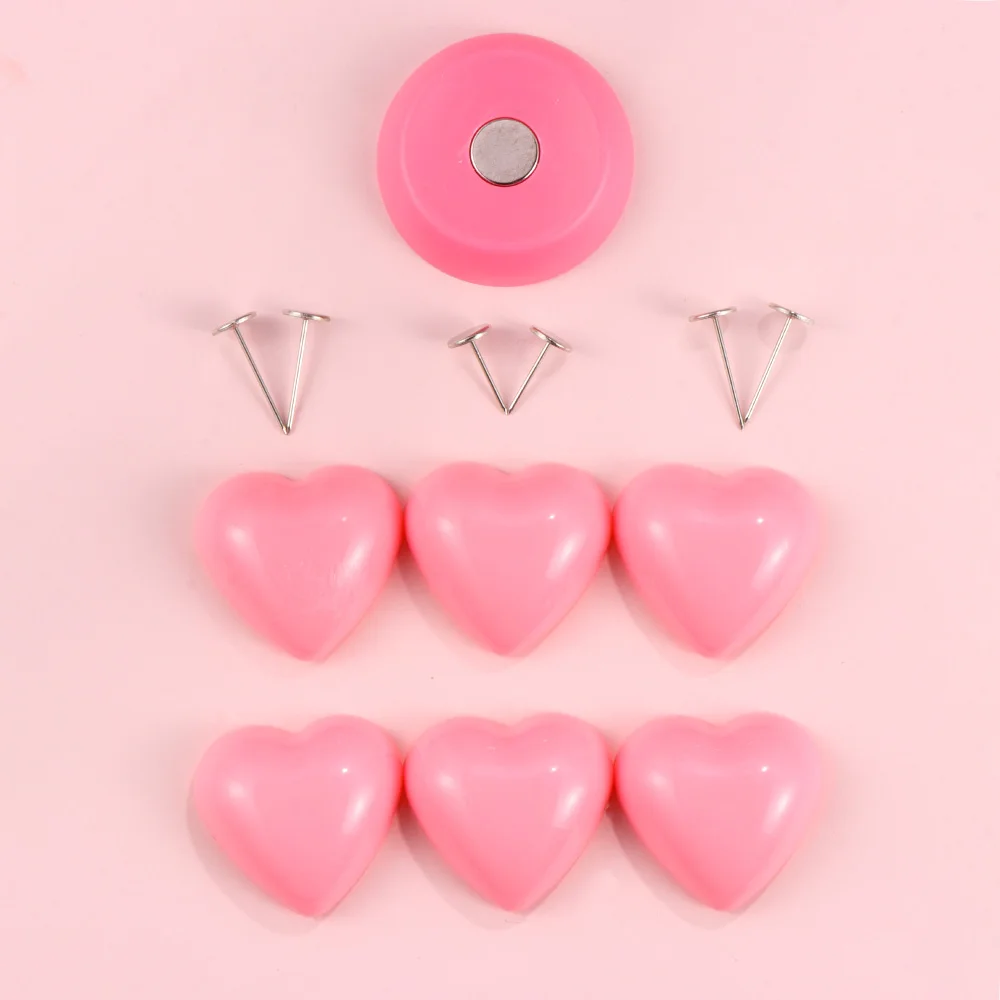 

25PCS/set Magnetic Detacher Blankets Grippers Holder Heart Quilt Curtain Fabric Fixed Buckle Bed Sheet Clips Fastener