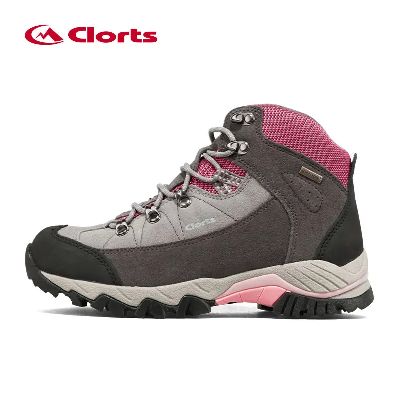 Clorts Womens Trekking Boots Suede Leather Mountain Boots Waterproof Hiking Shoes Outdoor Woman Shoes 3B010A цена Clorts Womens Trekking Boots Suede Leather Mountain Boots Waterproof Hiking Shoes Outdoor Woman Shoes 3B010A цены онлайн