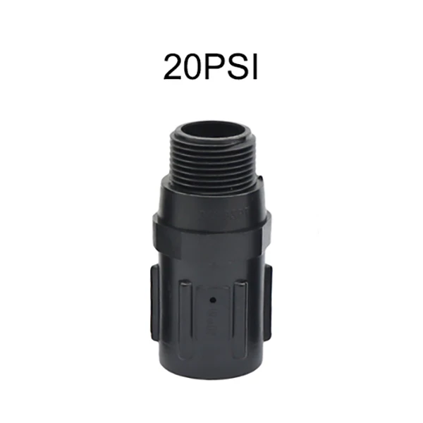 15PSI-45PSI Preset Pressure Regulators with 3/4" BSP Thread Reduces Incoming Water Pressure For Garden Drip System 1Pc 