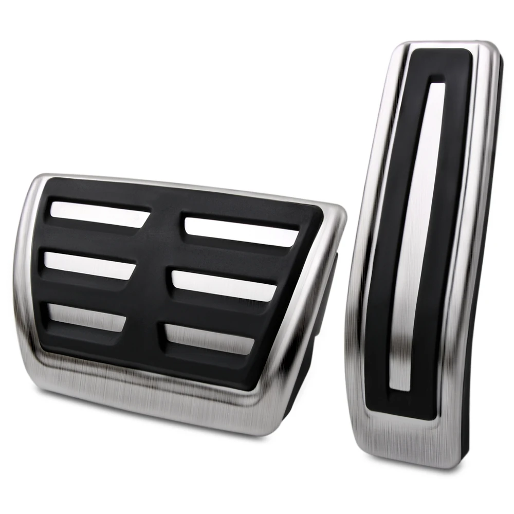 

Stainless Steel Gas Accelerator Fuel Brake Pedals AT Plate Pad For Audi Q7 Porsche Cayenne For VW Volkswagen Touareg 2007-2015