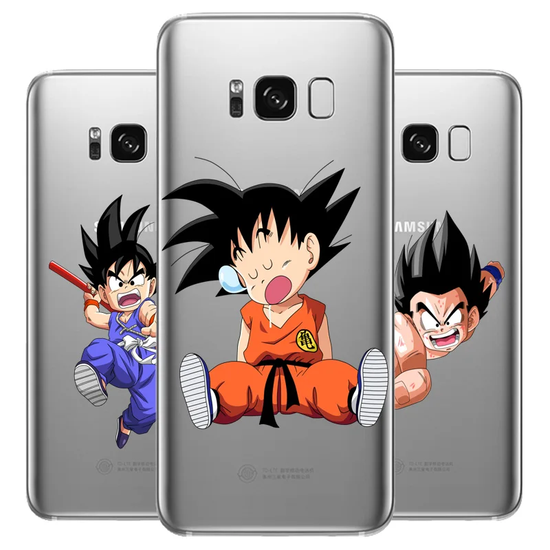 DREAMFOX L521 Dragon Ball Goku Soft TPU Silicone Case Cover For Samsung Galaxy Note S 7 8 9 10 11 10E 11E Lite Edge Plus |