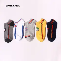 [Eioisapra] Мода флаг шаблон хлопок счастливые Носки Мужская дышащая Повседневная корабль Носки Calcetines HOMBRE