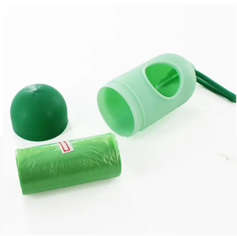 1pcs Pet Dog Pooper Scoopers Garbage Bag Holder Clean Up Bags Carrier Lovely Dispenser Garbage Case Pet Waste Bag (6)