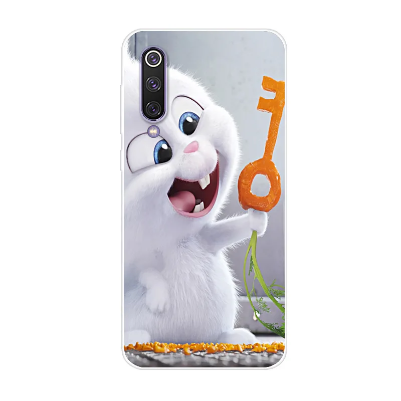 For Xiaomi Mi 9 Case Phone Cover Soft Silicone 3D Printing Back Case Coque for Xiaomi Mi 9 Mi9 SE Cover M9 Shockproof case Cover