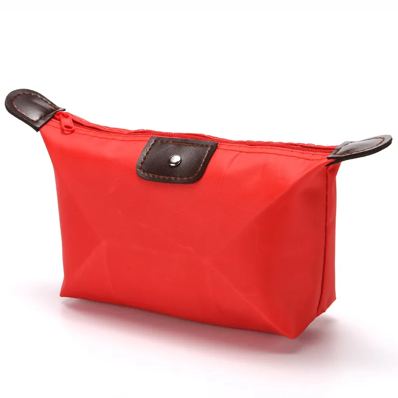 Новые пельменты мыть мешок дамы несессер путешествия косметичка большой емкости и удобный водонепроницаемый мешок для хранения - Цвет: Red cosmetic bag