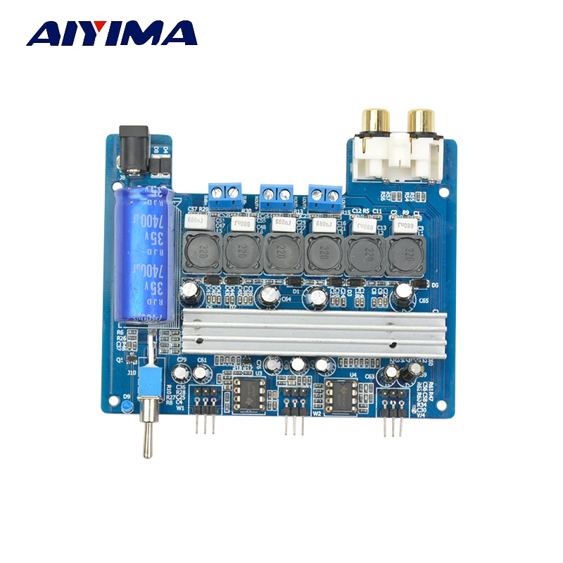 Aiyima TPA3116D2 Subwoofer Digital amplifier Board Super Bass TPA3116 2