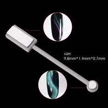 Cat Eyes Nail Gel Polish Magnet Magnetic Plate Magnet All 3D Magic Cat Eye Nails Polishes Gel Polish Nail Art Magnet Tools C090