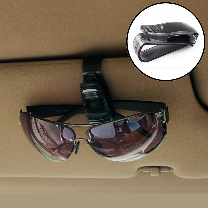 ABS авто очки солнцезащитные очки клип автомобильные аксессуары для Audi A1 A3 8 P 8l 8 В A4 B5 B6 B7 b8 A5 A6 C5 C6 4F 4B Q3 Q5 Q7 S3 S4 S5