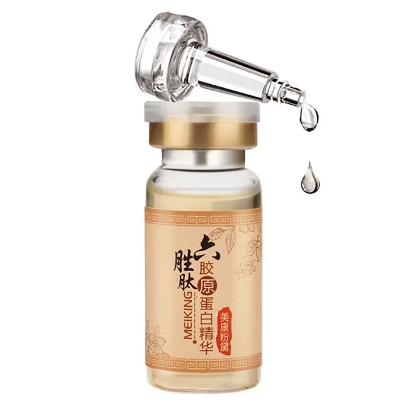 

1pcs Collagen Essence Anti Wrinkle Aging Moisturizing Serum 10ml Hexapeptide Collagen Hydrating Essence New 2018