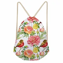 Бесшумные дизайнерские 3D принты красоты цветок подтинтованные сумки полиэстер женские и мужские рюкзаки крутой узор Teenagersl сумки на плечо