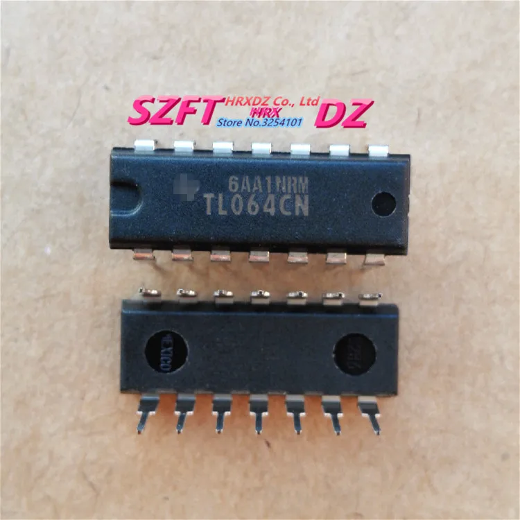 SZFTHRXDZ 100% new original 10pcs TL064CN DIP14 TL064CNSR TL064 SOP14 ...