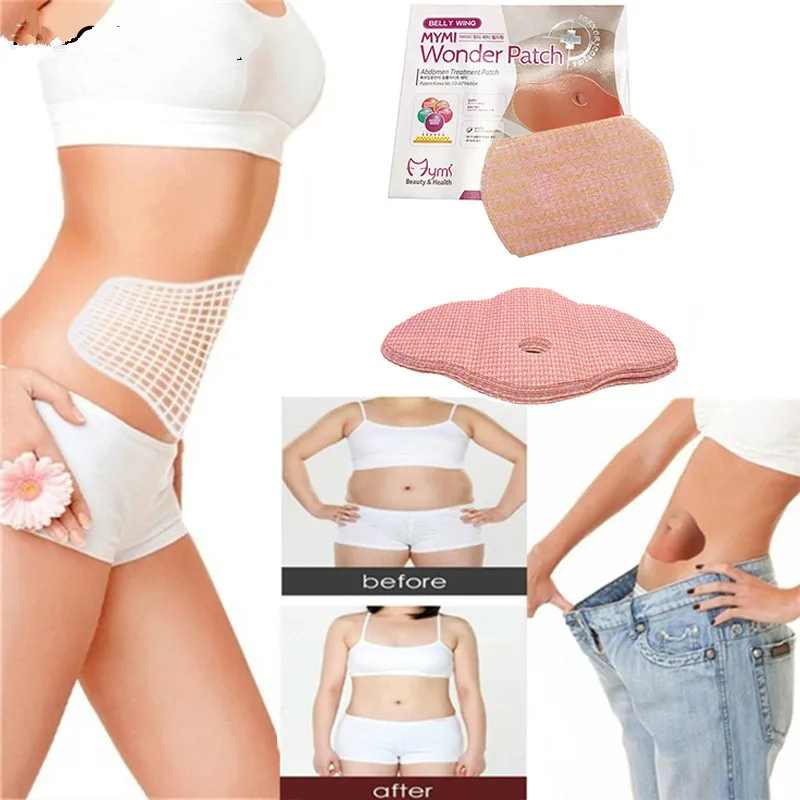 

20PCS Slimming Cream Patch Weight Loss Fat Burning Anti Cellulite MYMI Wonder Belly Abdomen Navel Stick Efficacy Slim Masajeador