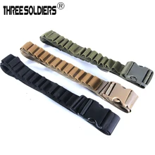 Портативный сумка-мессенджер тактический военный 130x5 см 27 раундов пистолет оболочки пояса патронташ пуля поясной ремень прочный журнал Shell чехол