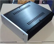 WANBO Audio 2107- Full chassis amplifier / headphone / preamplifier aluminum amplifier enclosure diy amp chassis 212*70*257mm