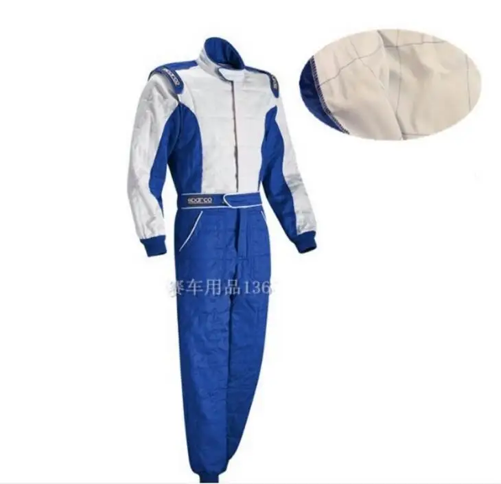 Гоночные мотоциклетные костюмы Team Karting для гоночных автомобилей двухслойные